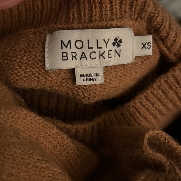 Molly Bracken Bow sleeve cable knit sweater - Picture 8 of 8